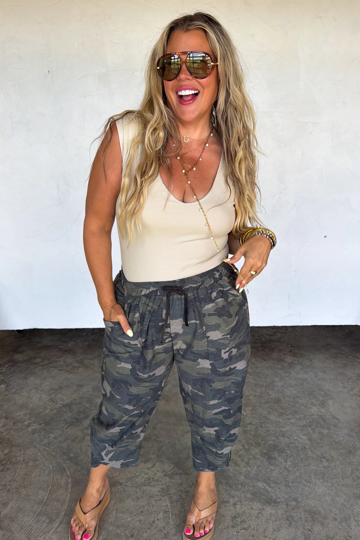 Keaton Camo Terry Pants PRE-ORDER
