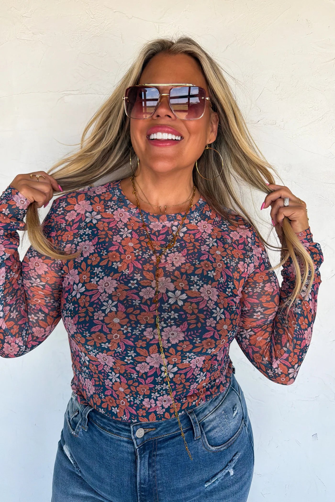 Floral Harvest Mesh Tops PRE-ORDER