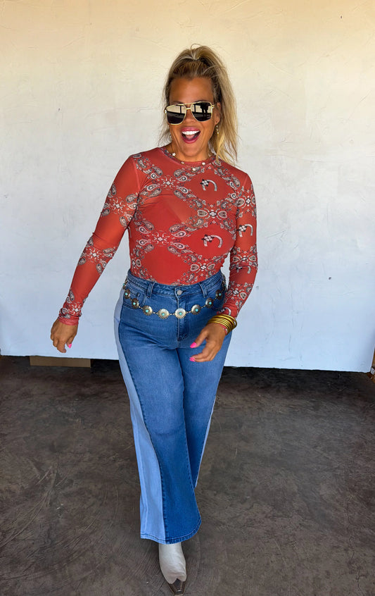 Desert Dreams Mesh Top PRE-ORDER