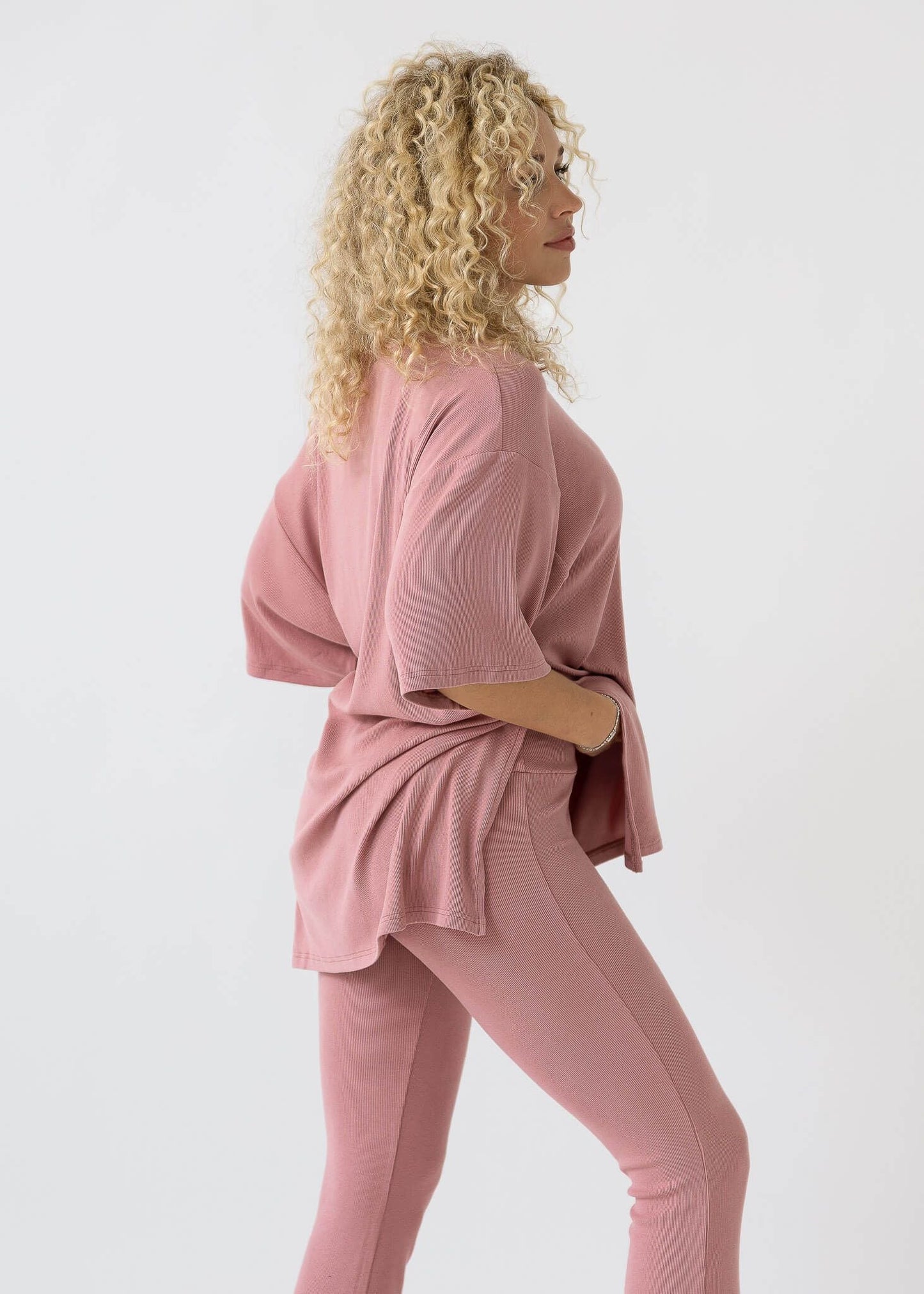 Rose Ribbed Weekend Set PRE-ORDER