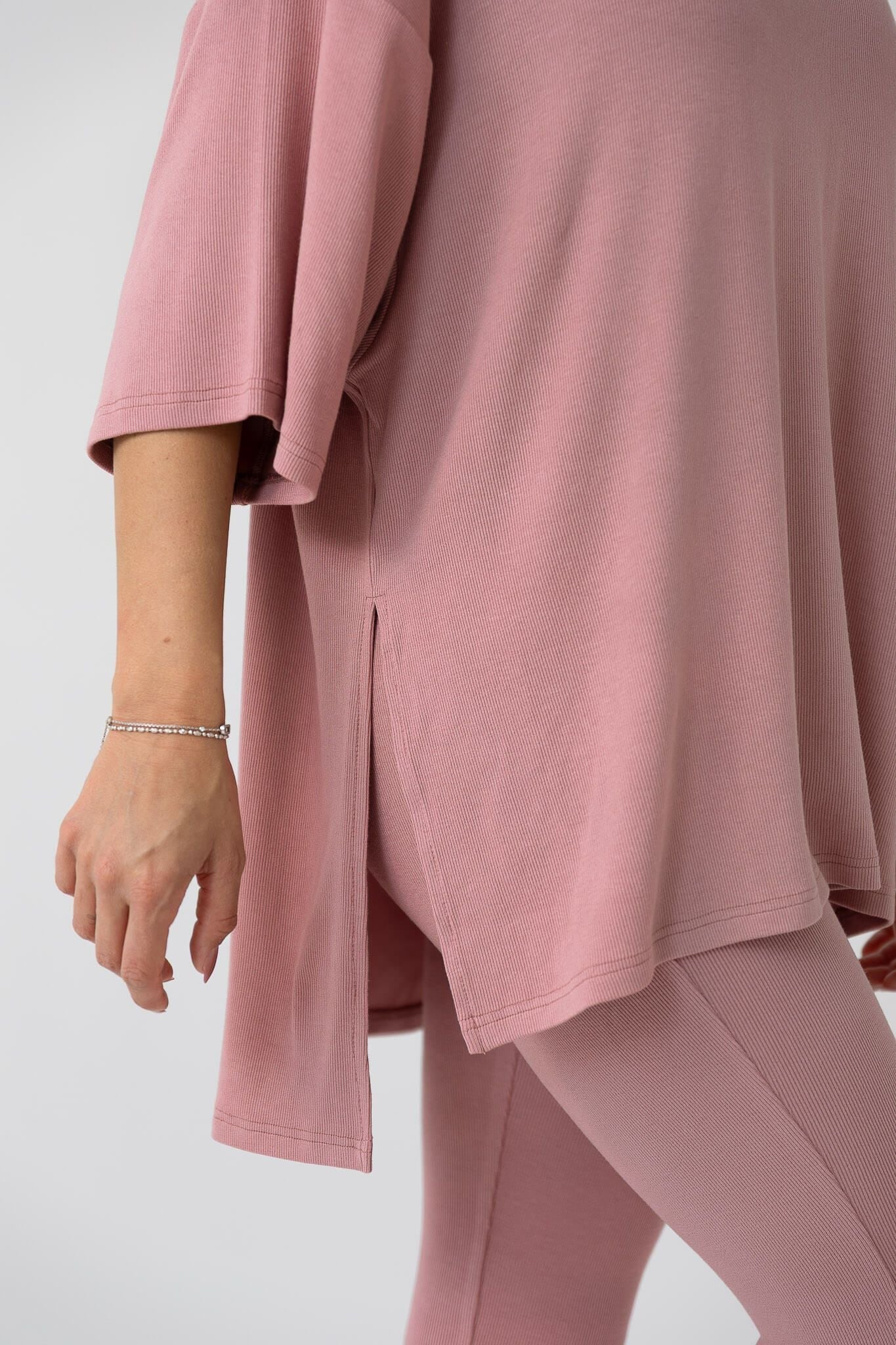 Rose Ribbed Weekend Set PRE-ORDER