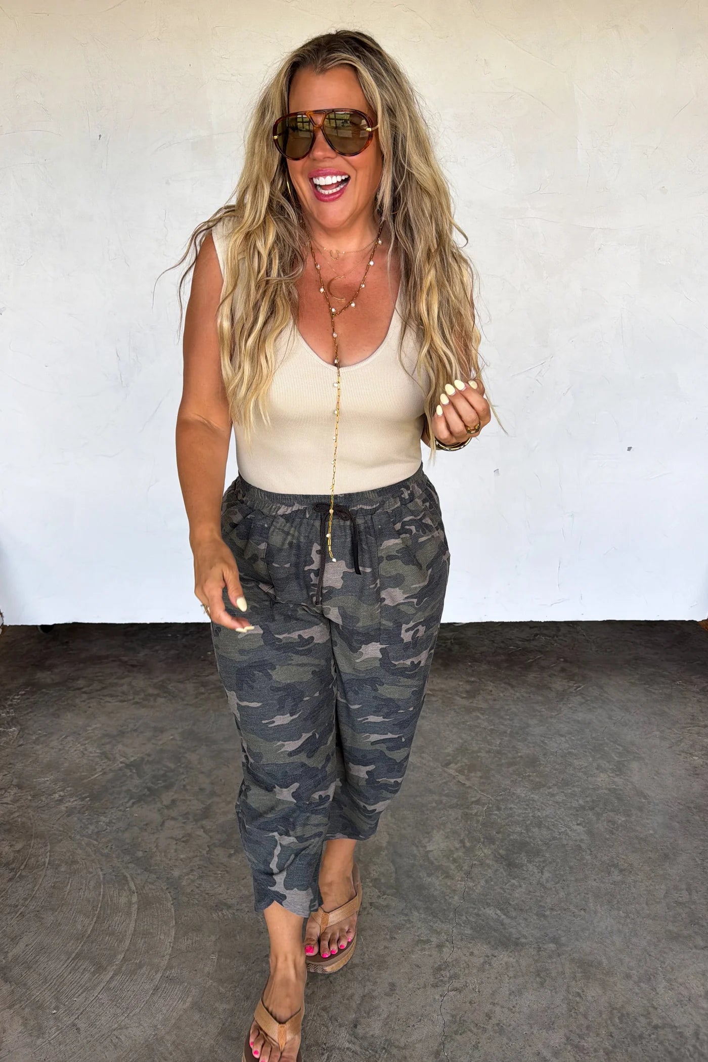 Keaton Camo Terry Pants PRE-ORDER