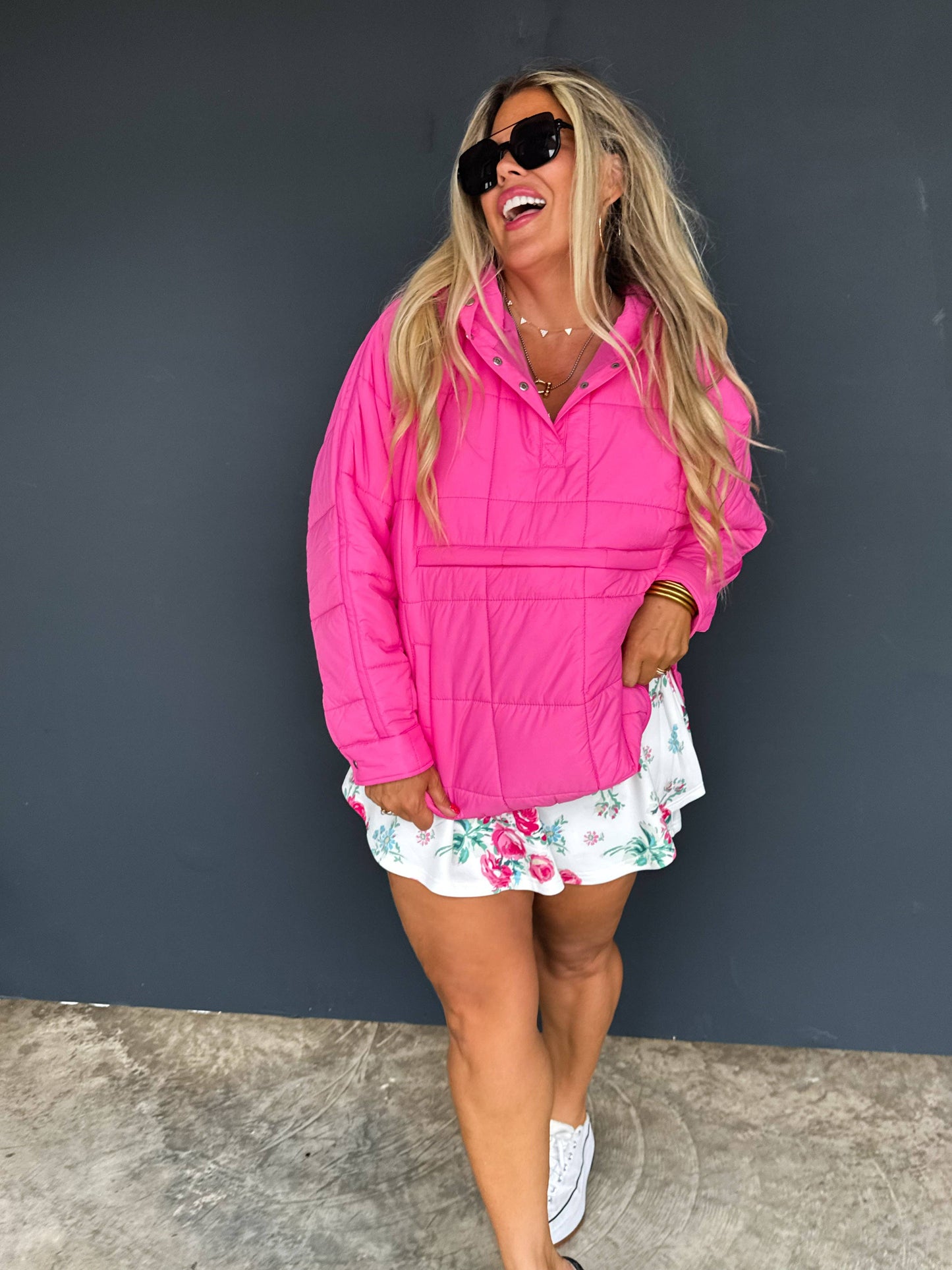 Kasey Floral Skort Set