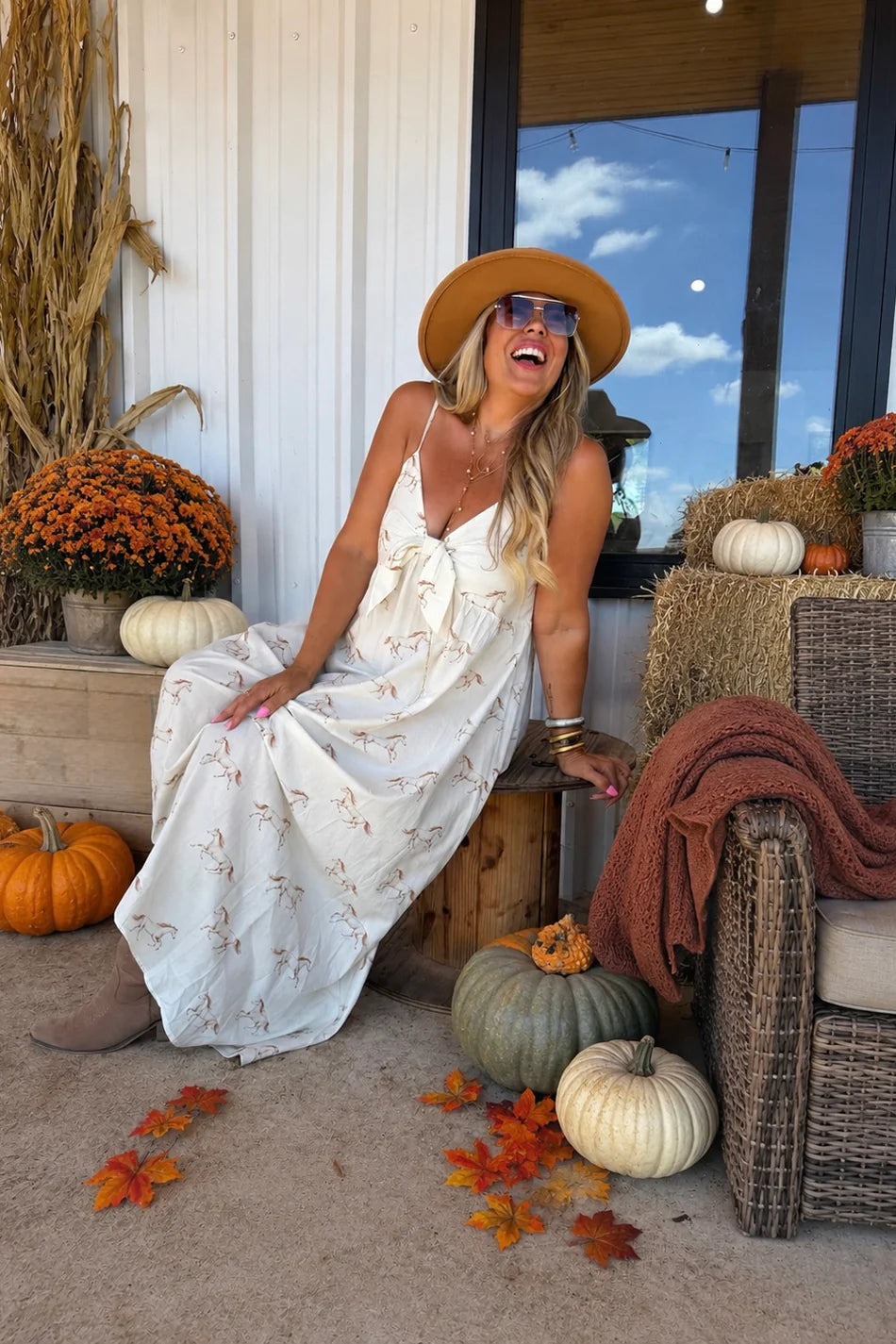 Western Charm Maxi Dress PRE-ORDER