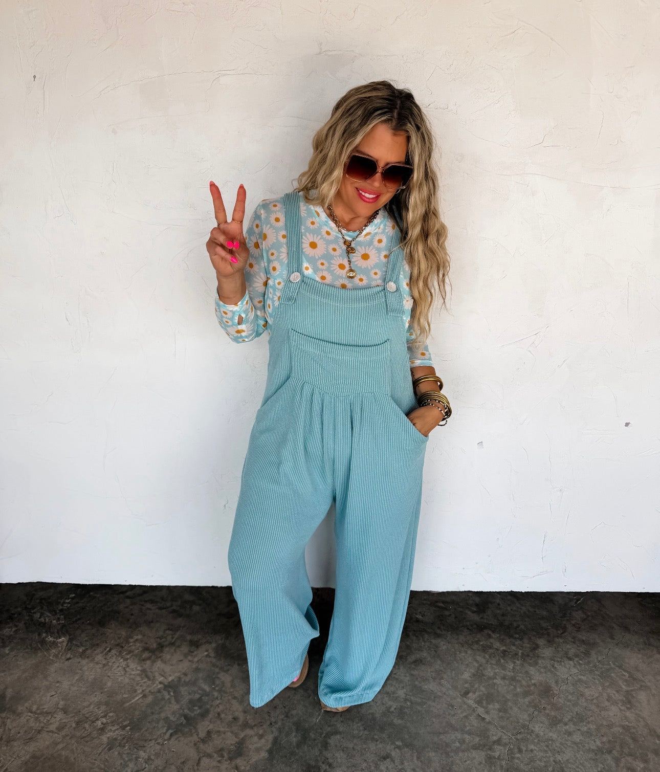 Bailee Boho Overalls