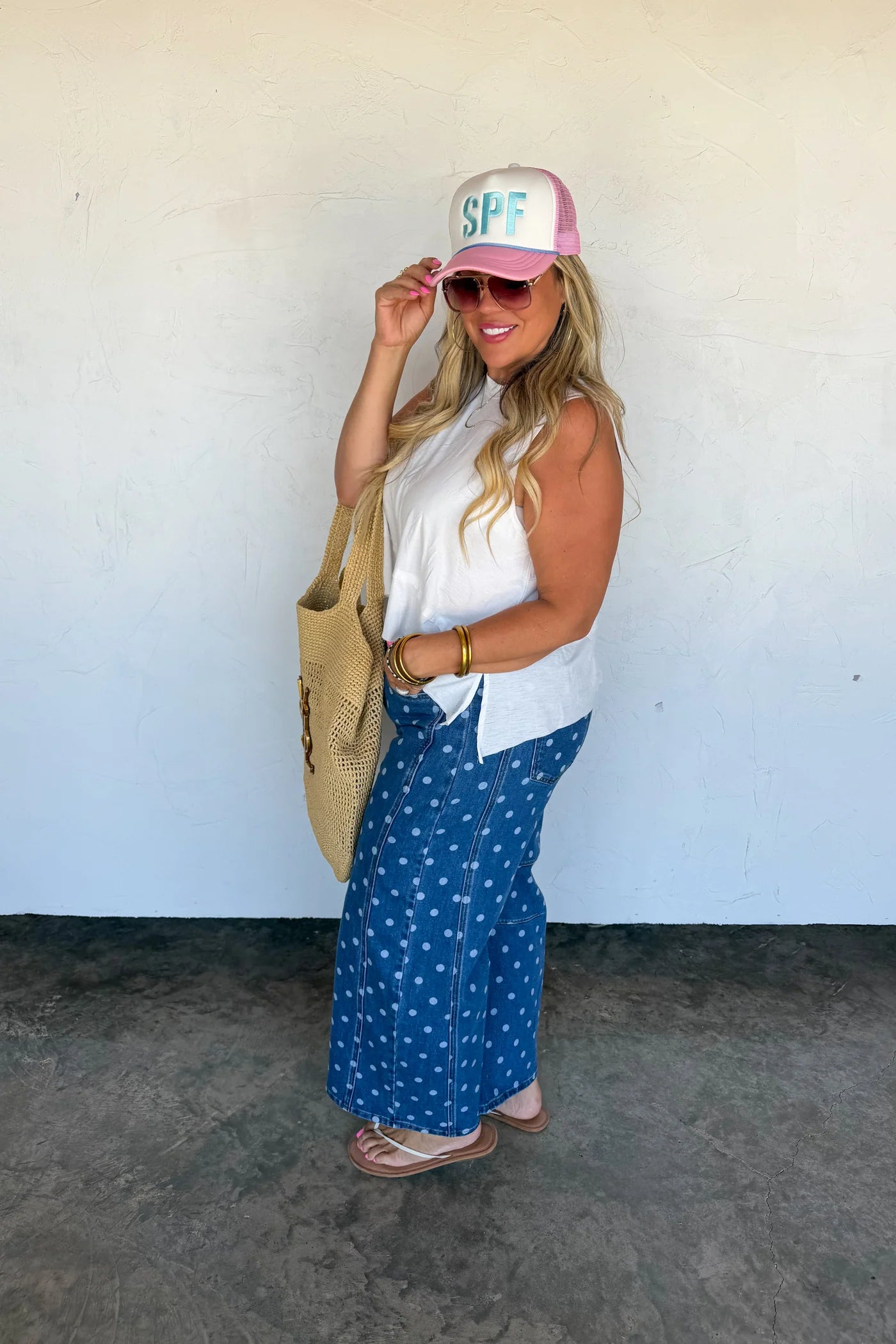 Darling Dot Barrel Jeans PRE-ORDER