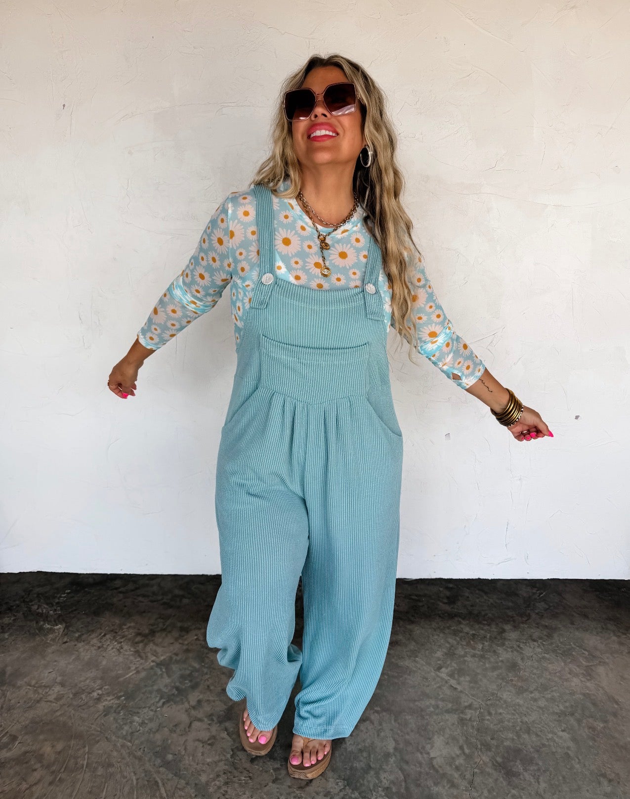 Bailee Boho Overalls