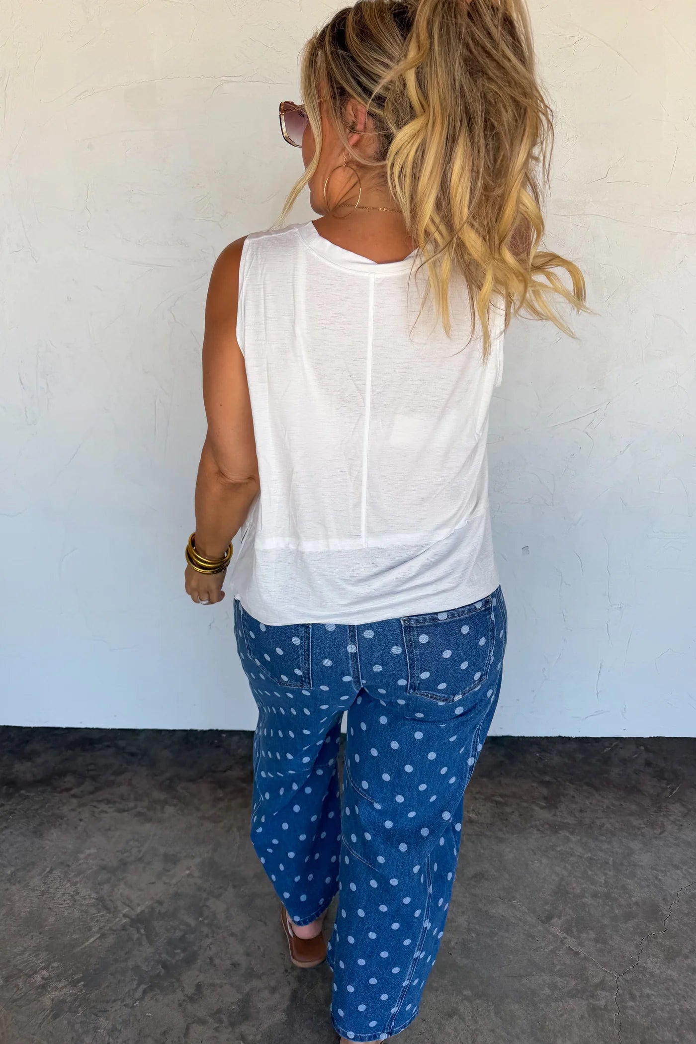 Darling Dot Barrel Jeans PRE-ORDER