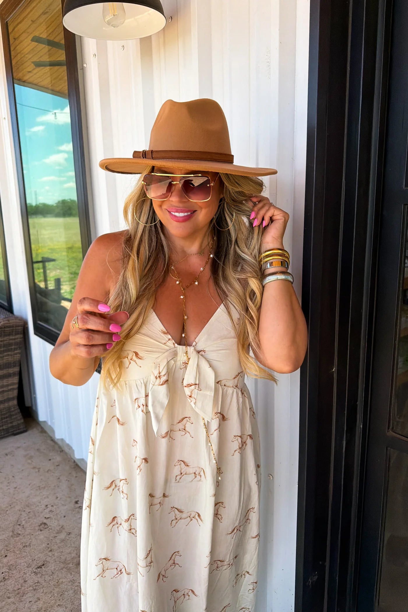 Western Charm Maxi Dress PRE-ORDER