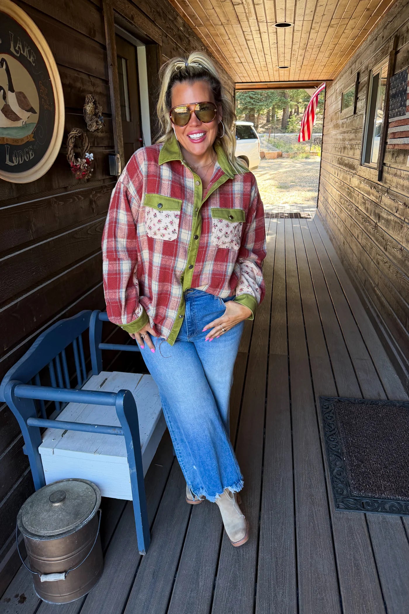 Scarlett Plaid Shacket PRE-ORDER