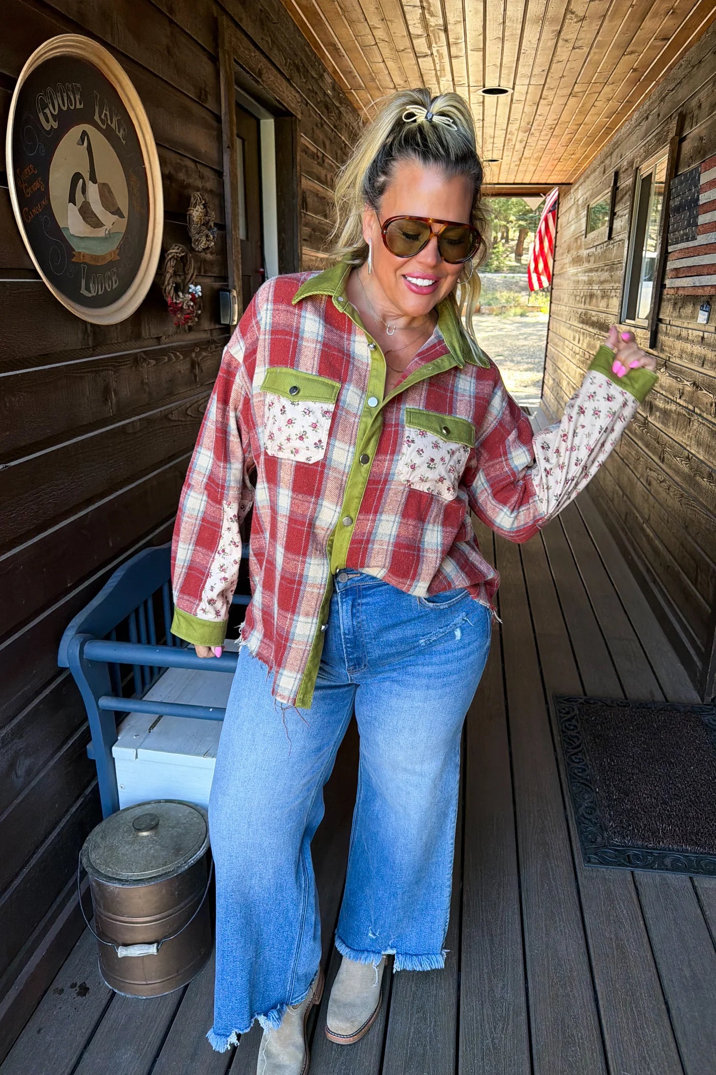 Scarlett Plaid Shacket PRE-ORDER