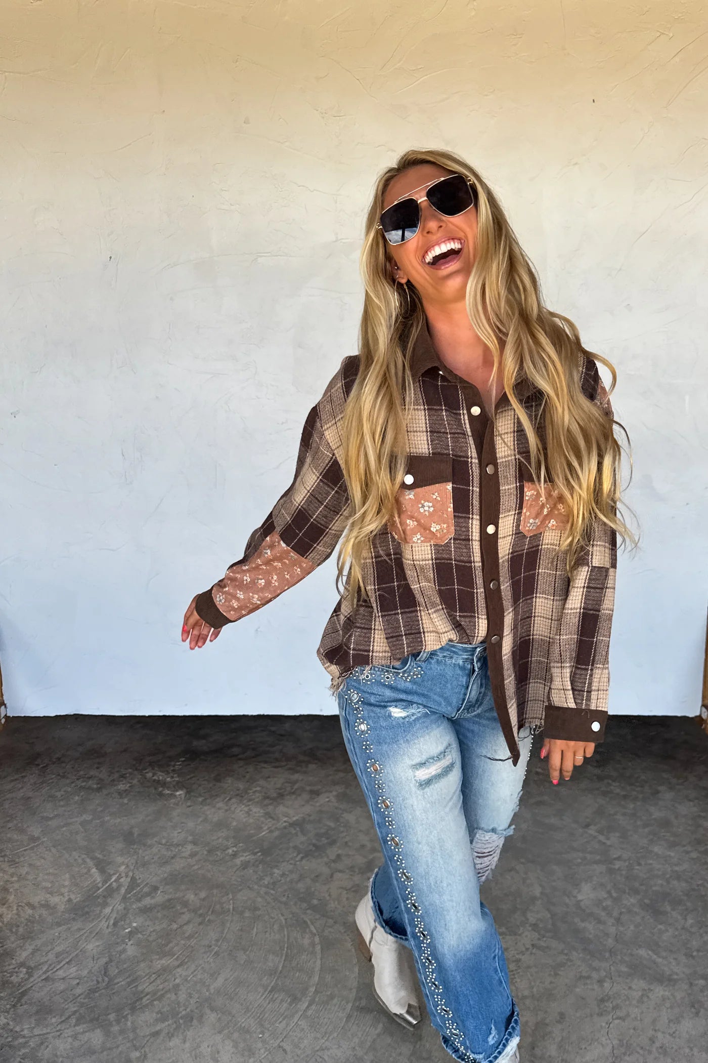 Scarlett Plaid Shacket PRE-ORDER