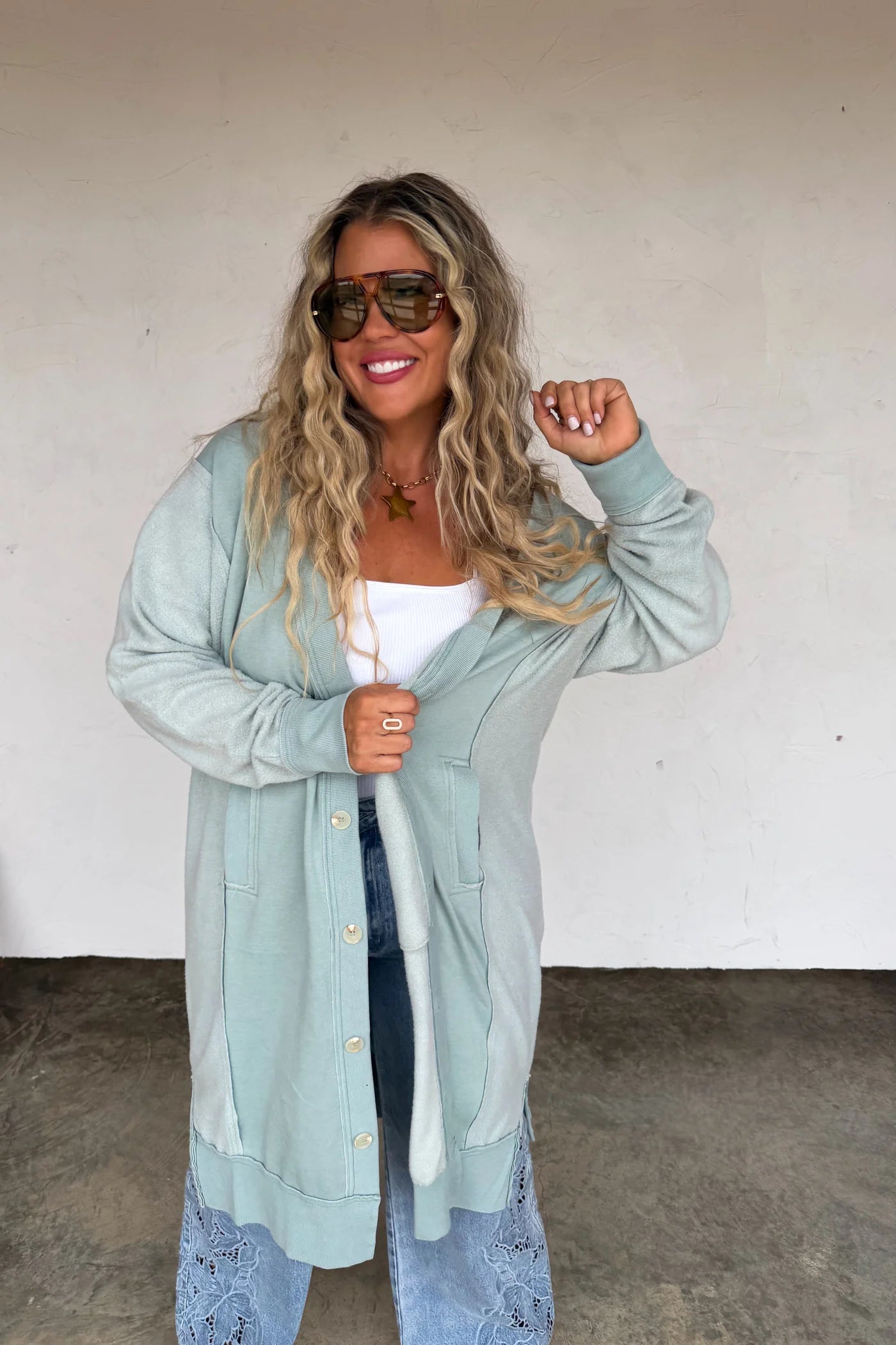 Ashlee Sweatshirt Cardigan NEW COLORS pre-order