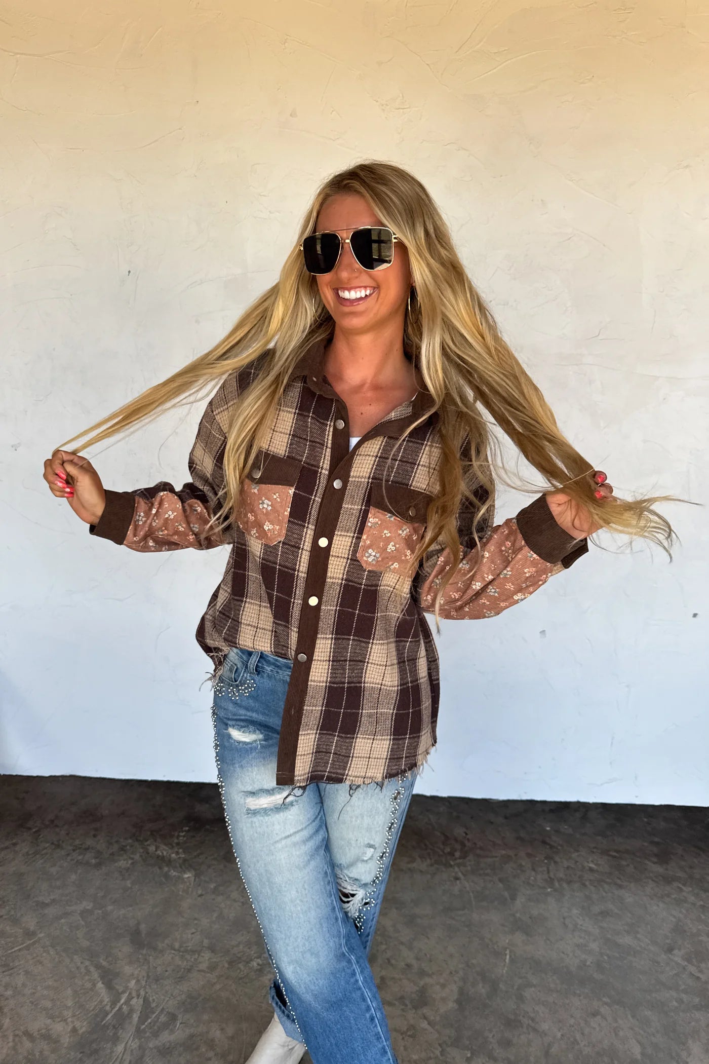 Scarlett Plaid Shacket PRE-ORDER