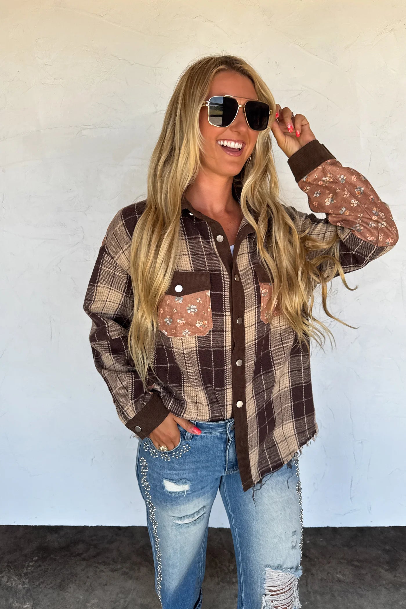 Scarlett Plaid Shacket PRE-ORDER