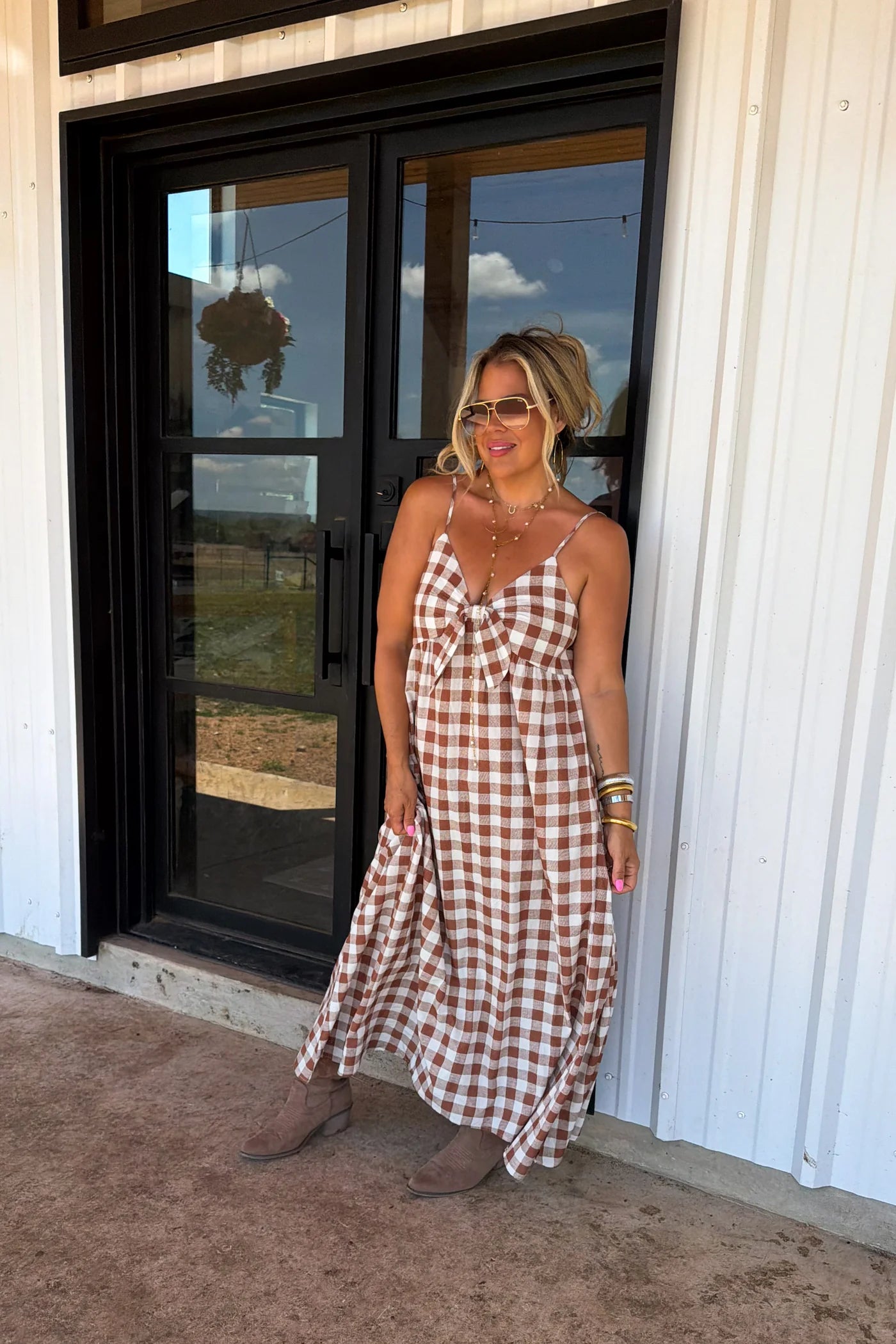 Western Charm Maxi Dress PRE-ORDER