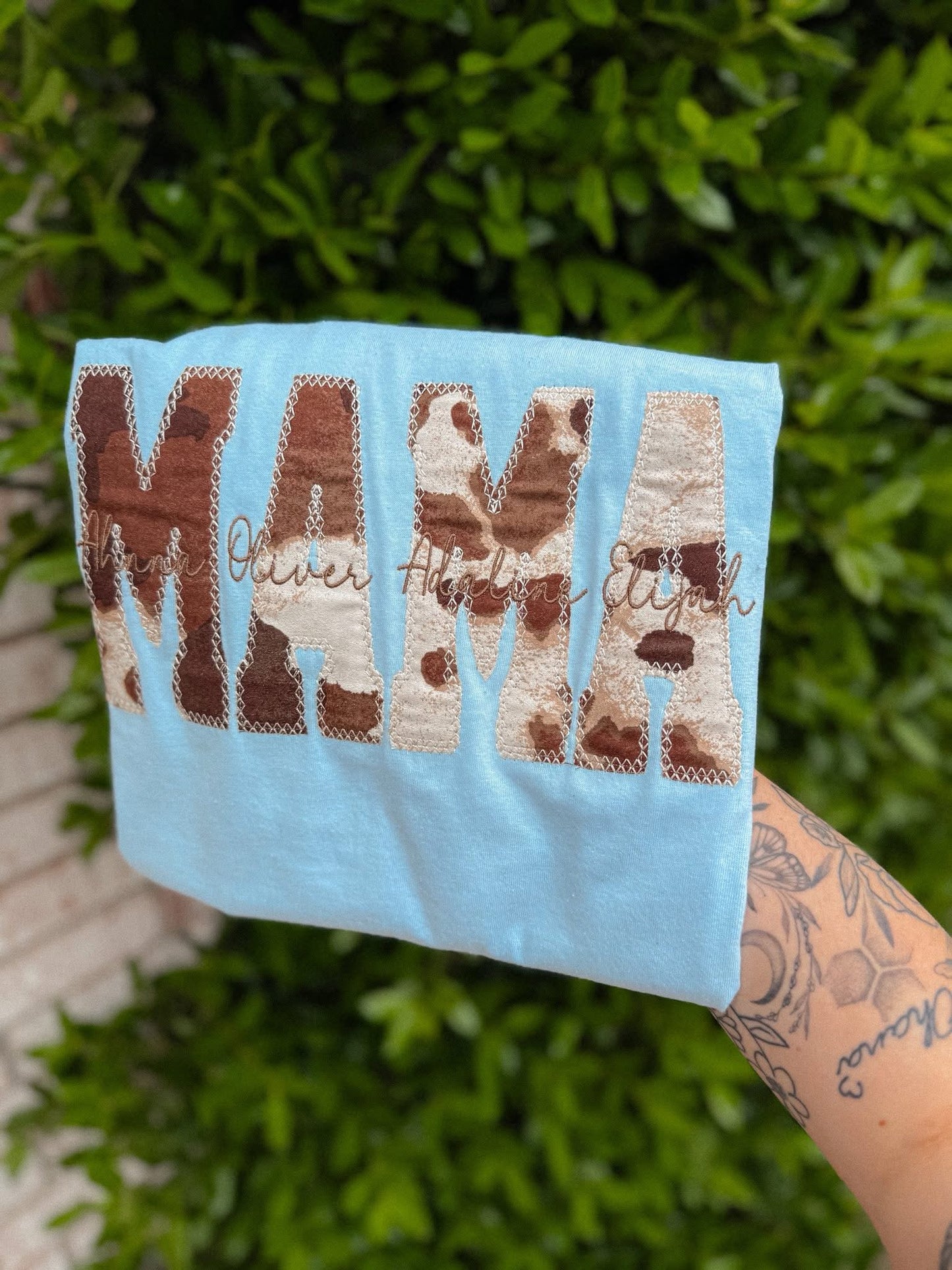 Mama Custom Embroidery 🐮