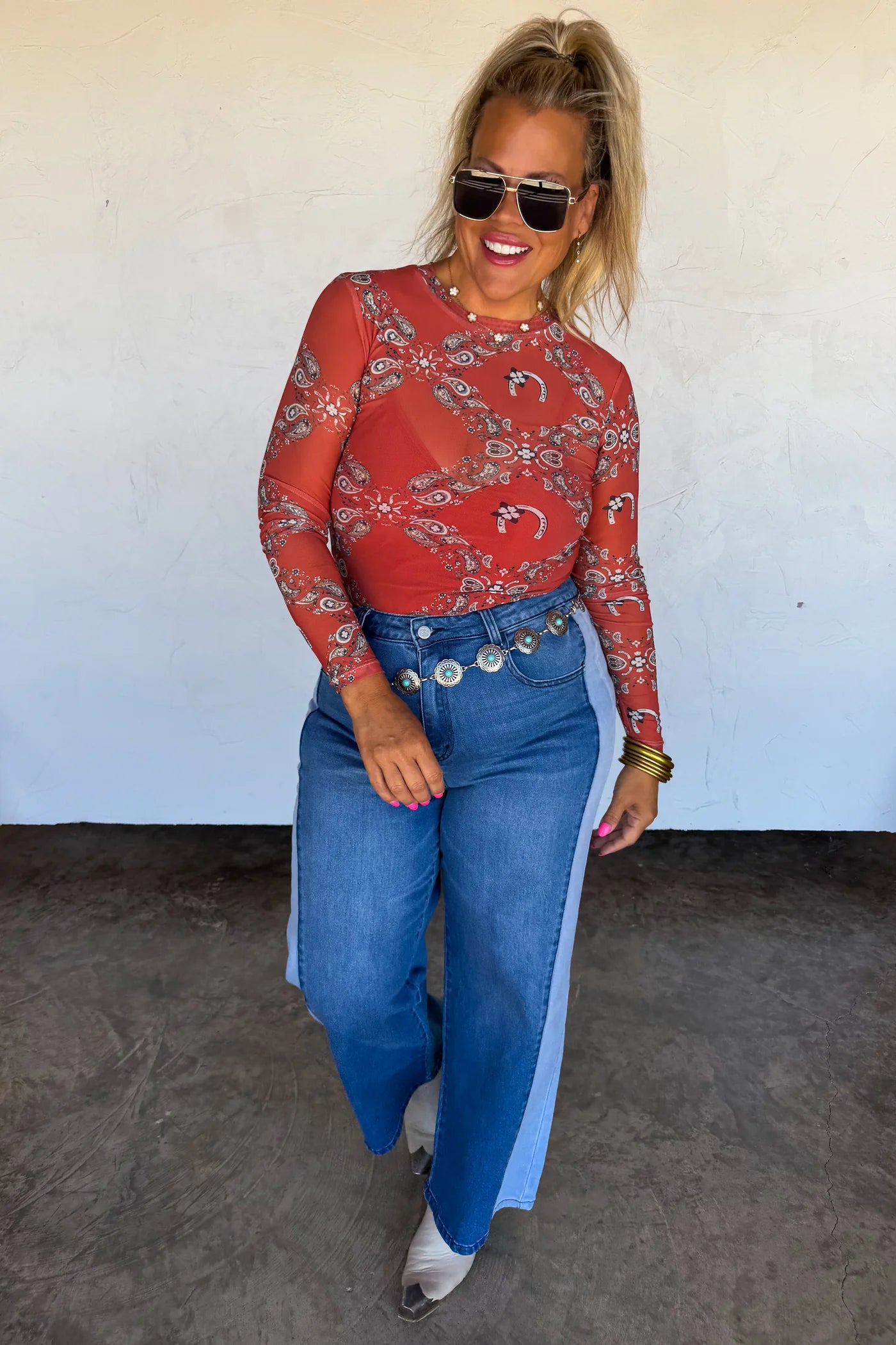 Desert Dreams Mesh Top PRE-ORDER