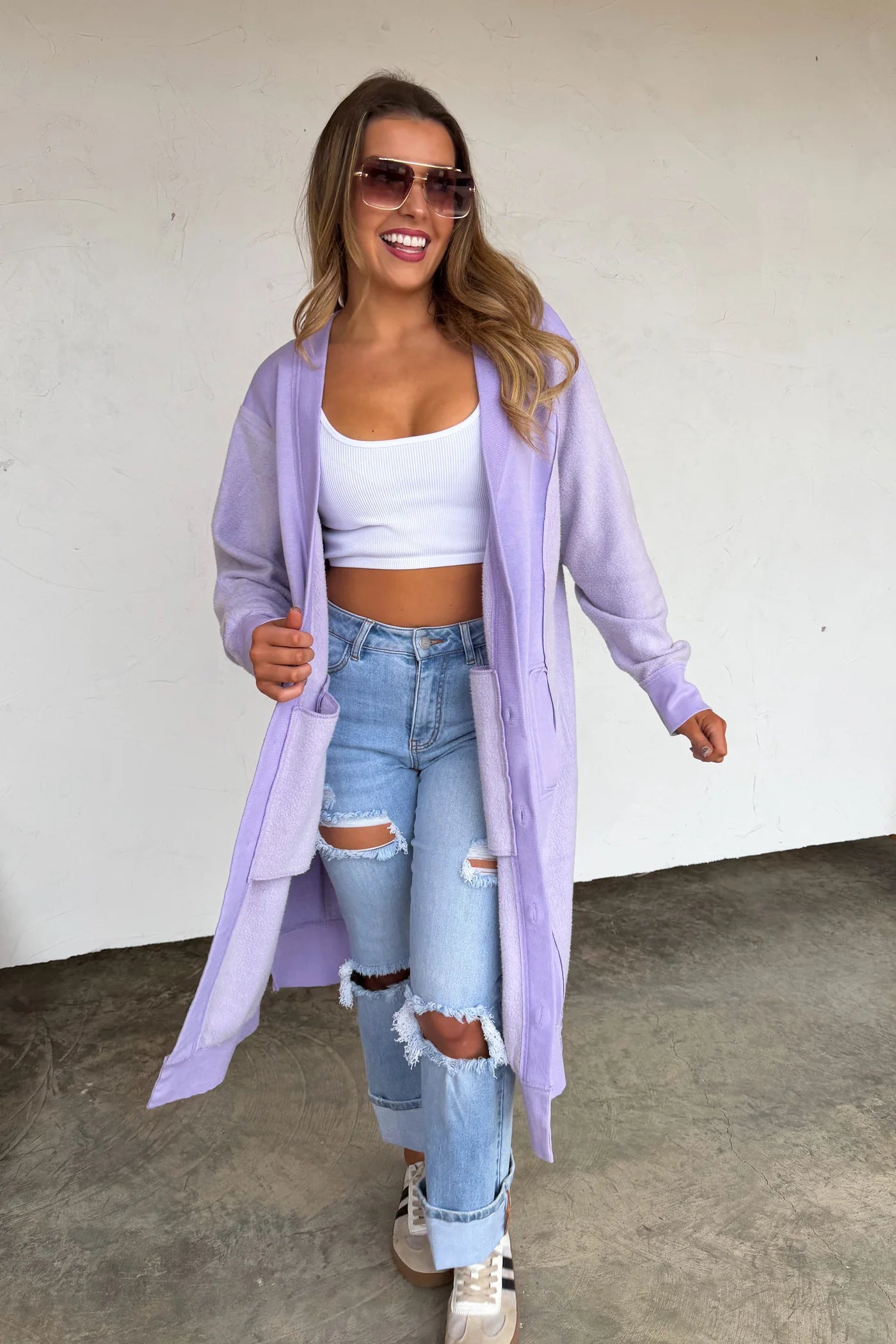 Ashlee Sweatshirt Cardigan NEW COLORS pre-order