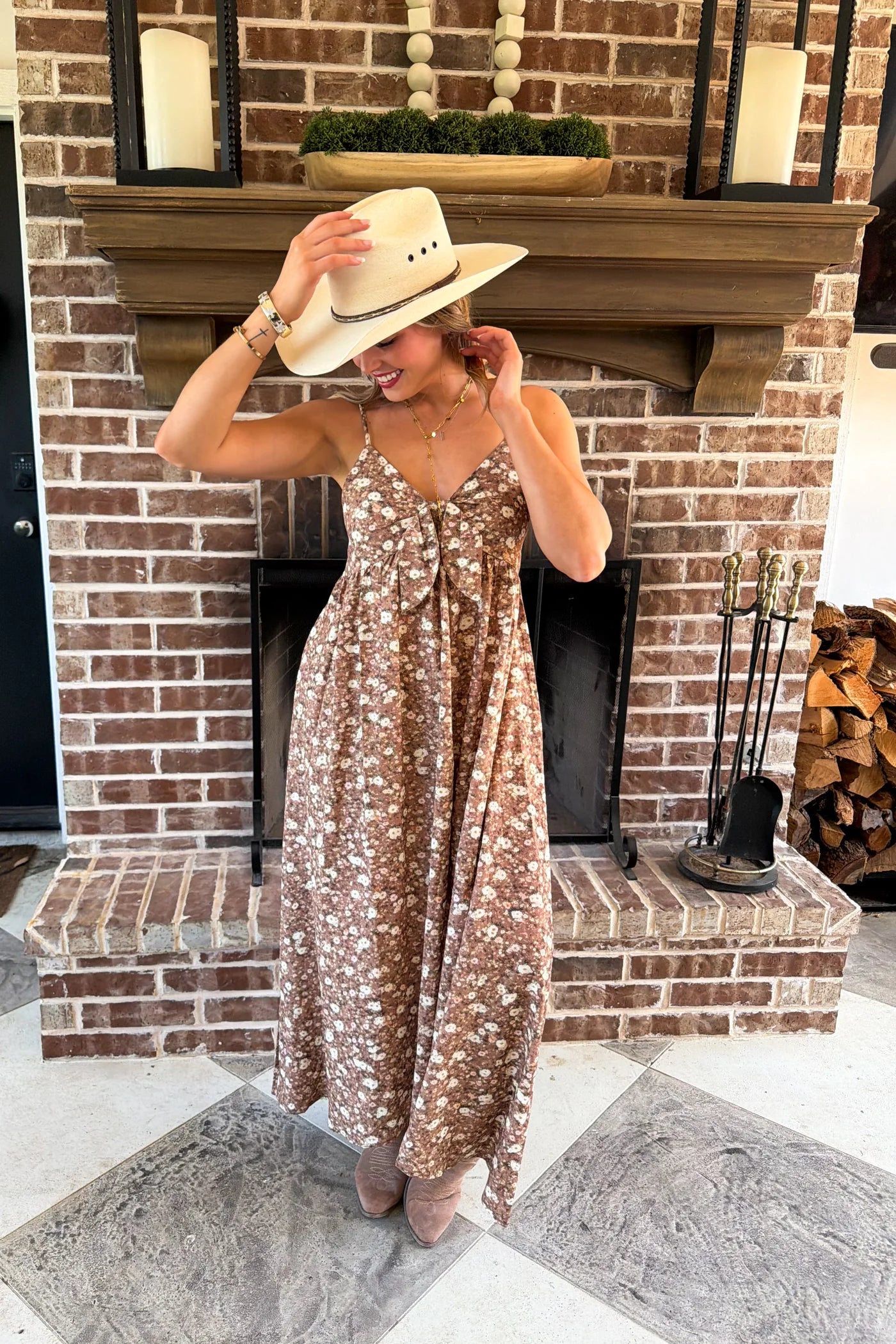 Western Charm Maxi Dress PRE-ORDER