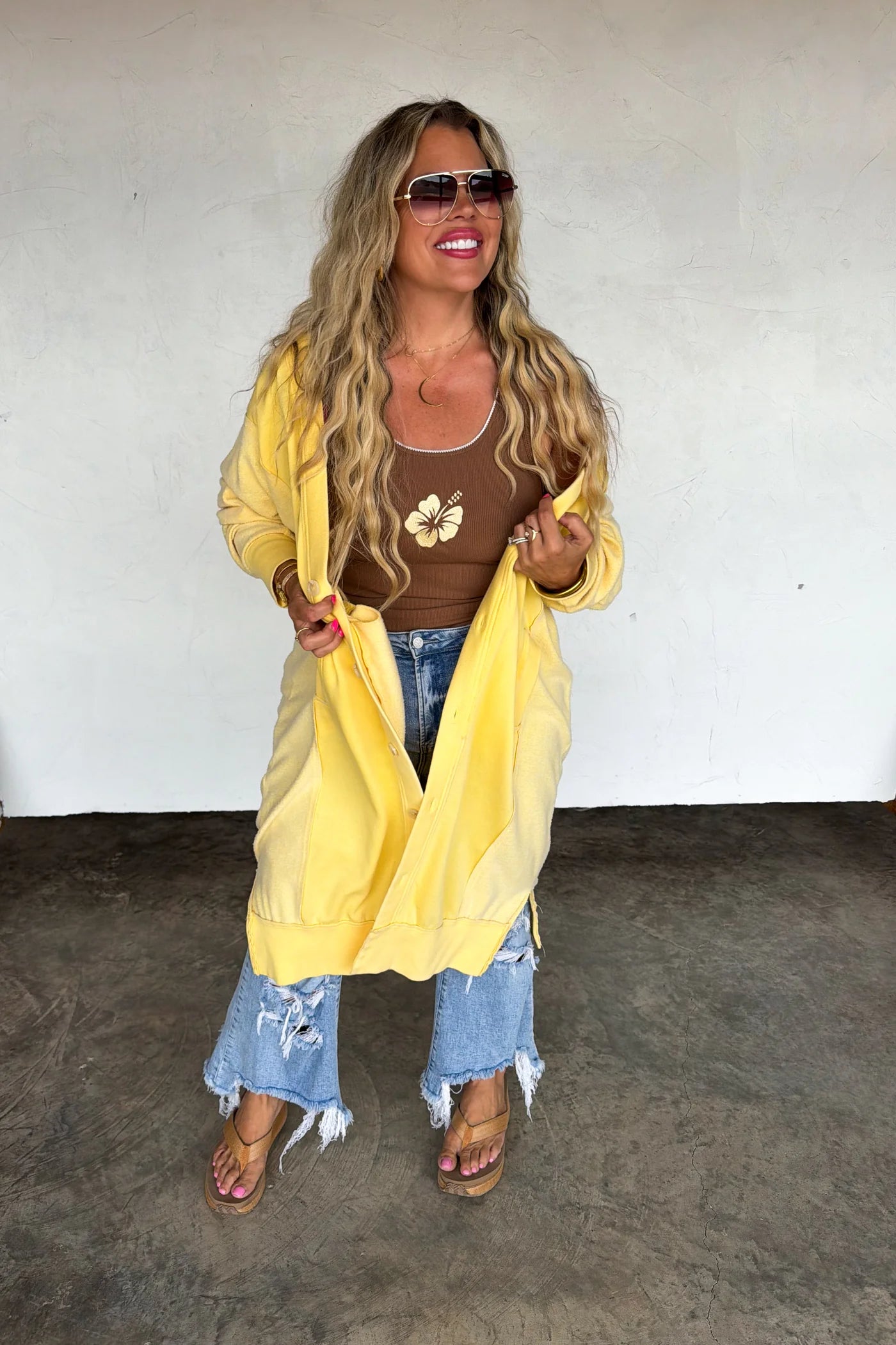 Ashlee Sweatshirt Cardigan NEW COLORS pre-order