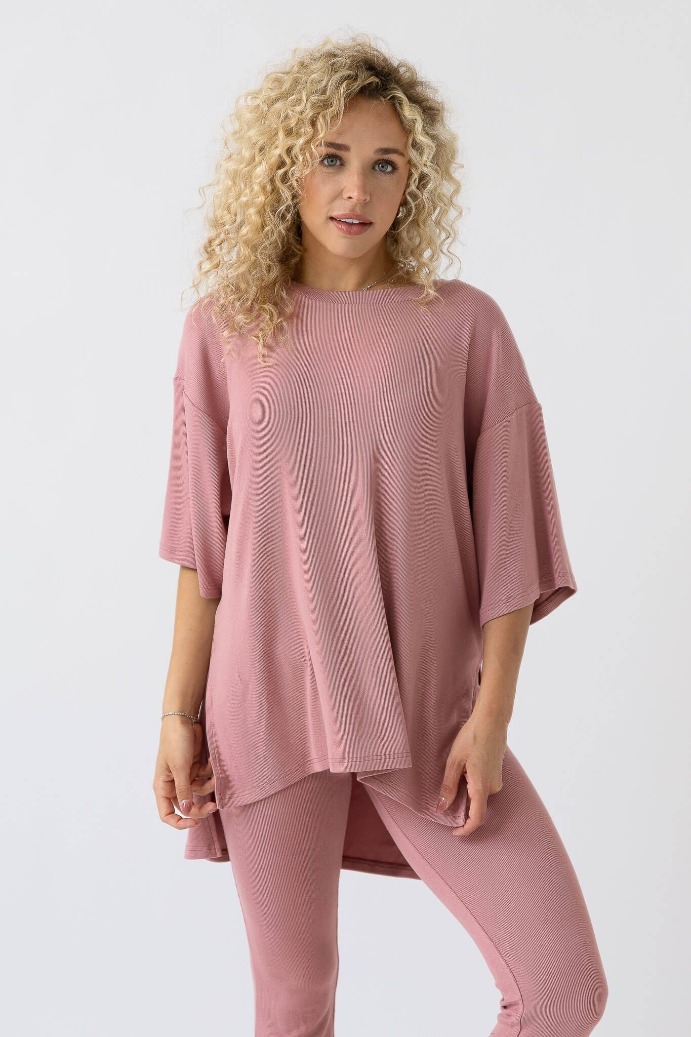 Rose Ribbed Weekend Set PRE-ORDER