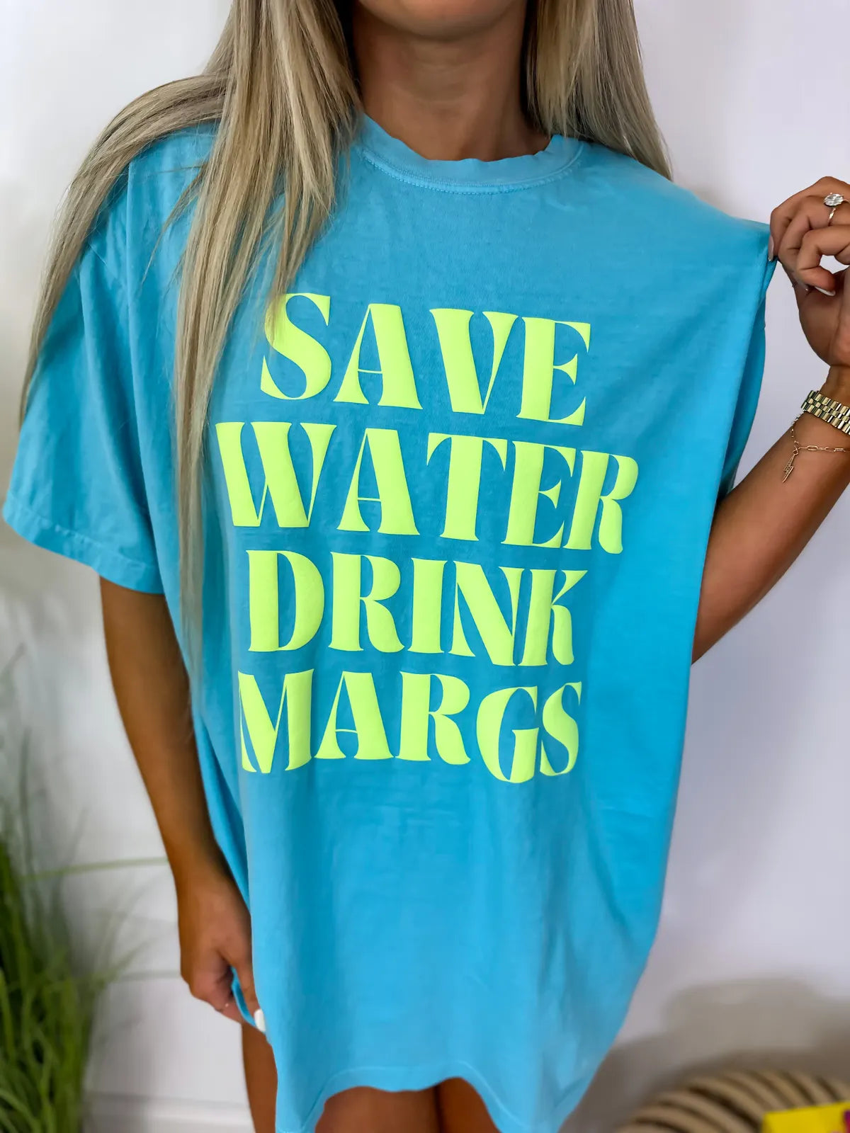 Save Water Drink Margs Graphic Tee