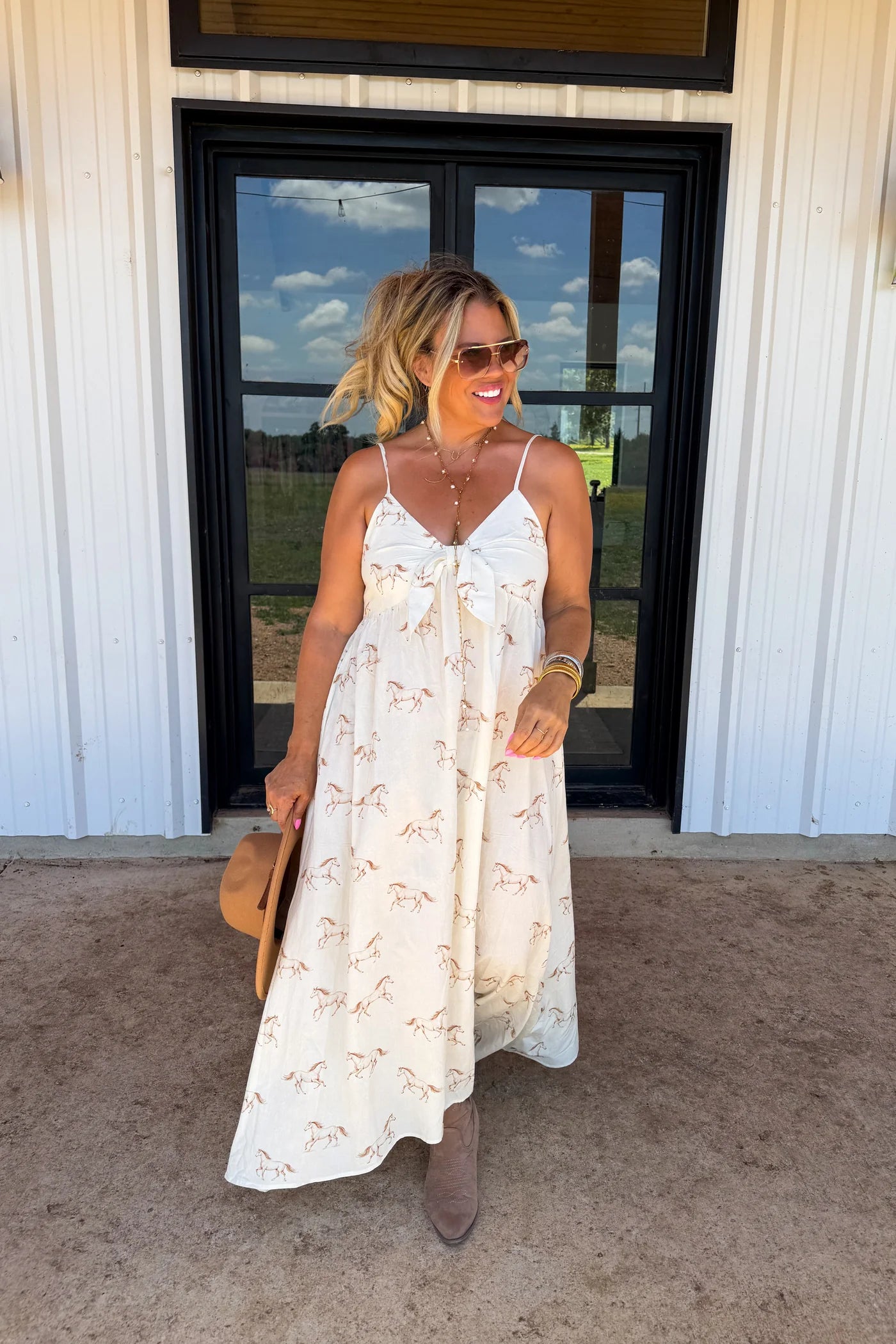 Western Charm Maxi Dress PRE-ORDER