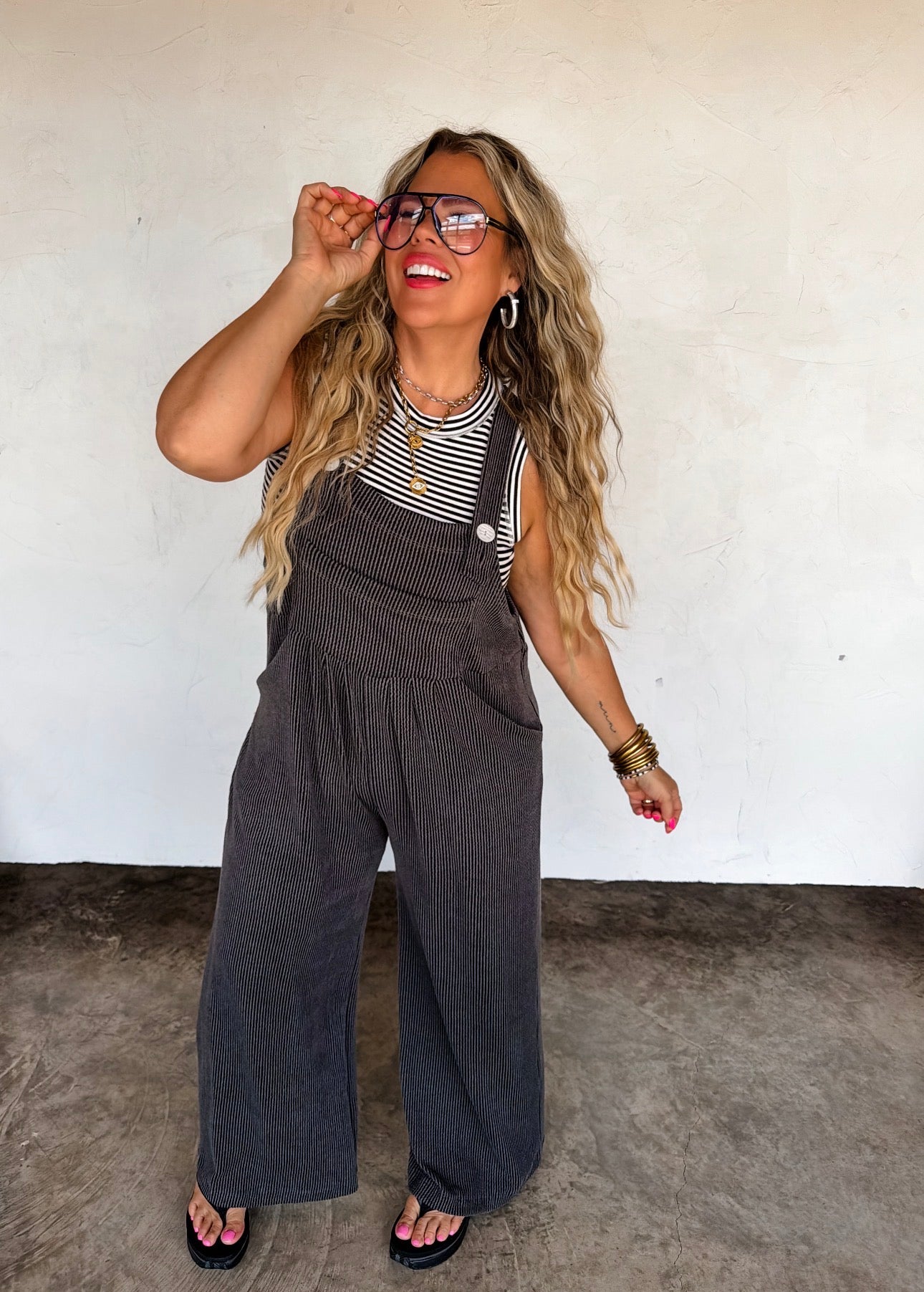 Bailee Boho Overalls