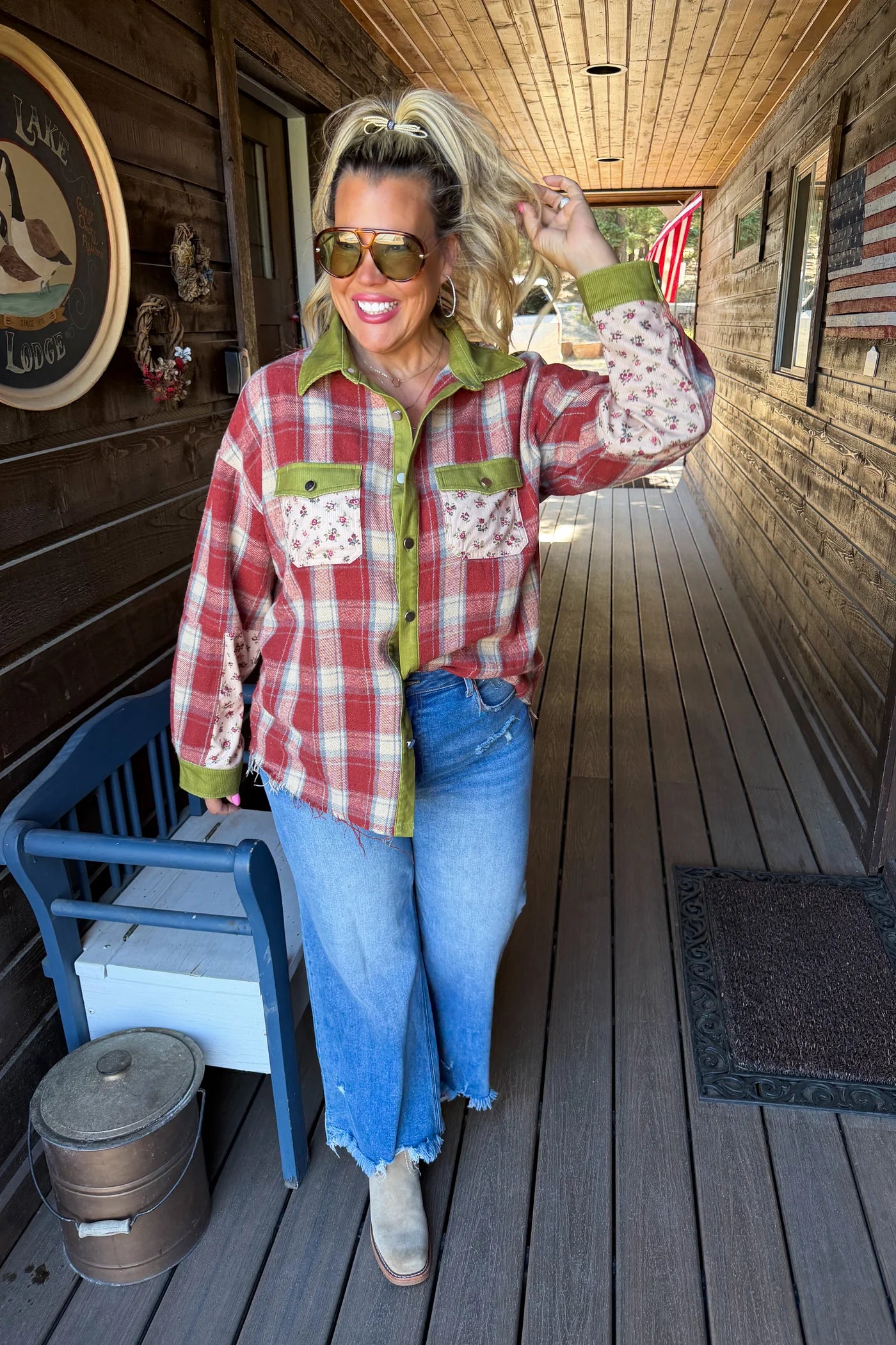 Scarlett Plaid Shacket PRE-ORDER