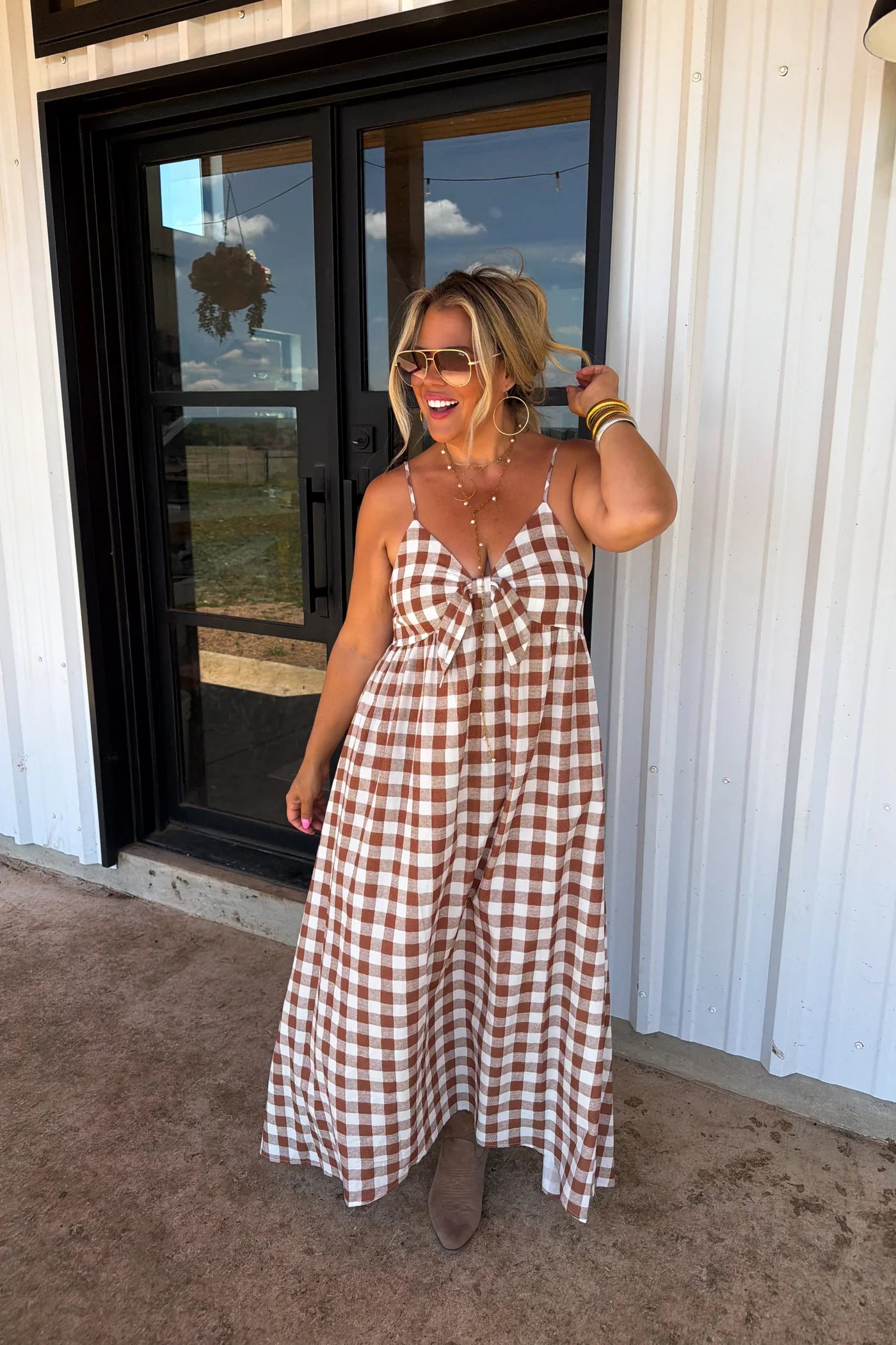 Western Charm Maxi Dress PRE-ORDER