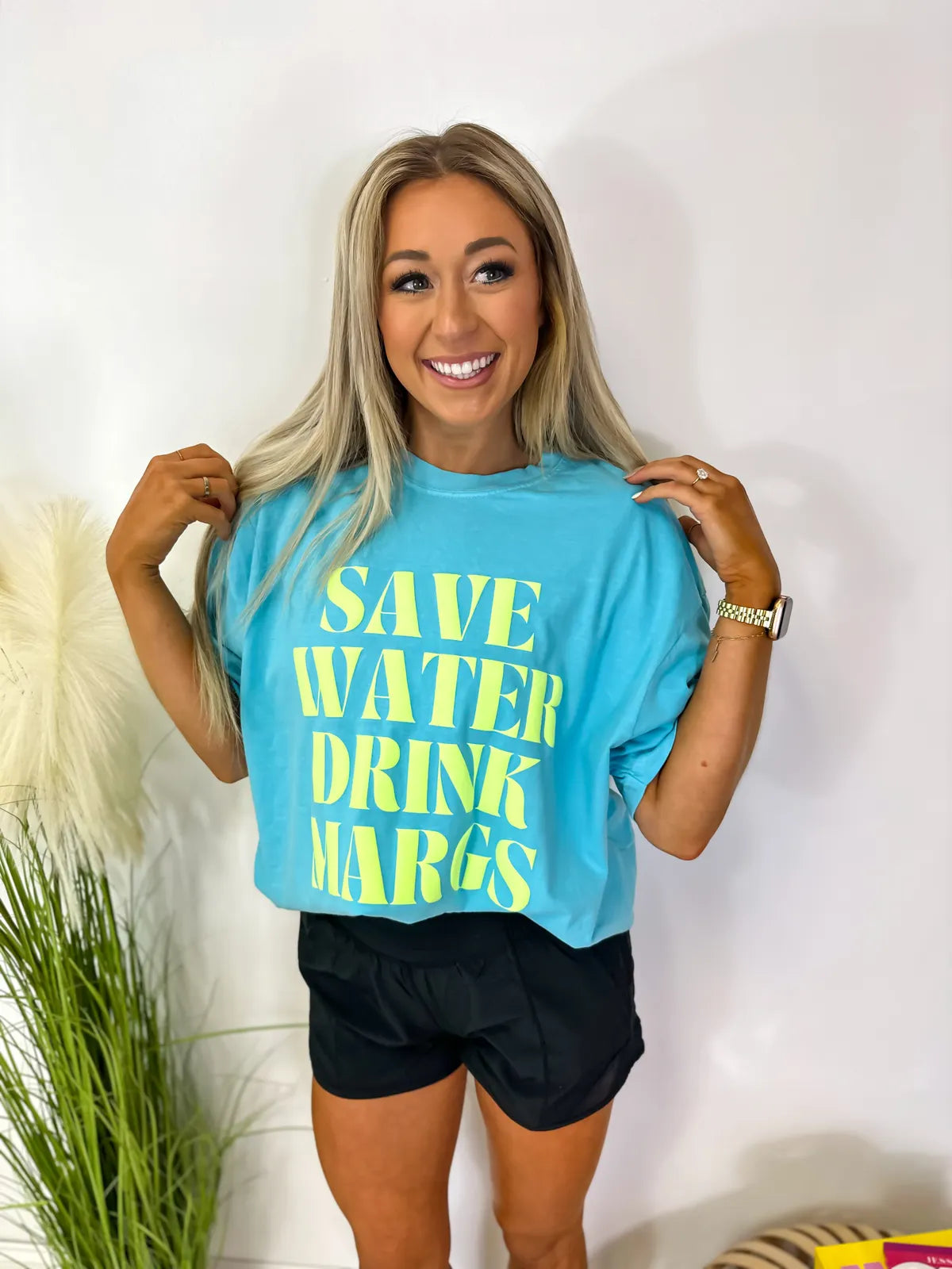 Save Water Drink Margs Graphic Tee