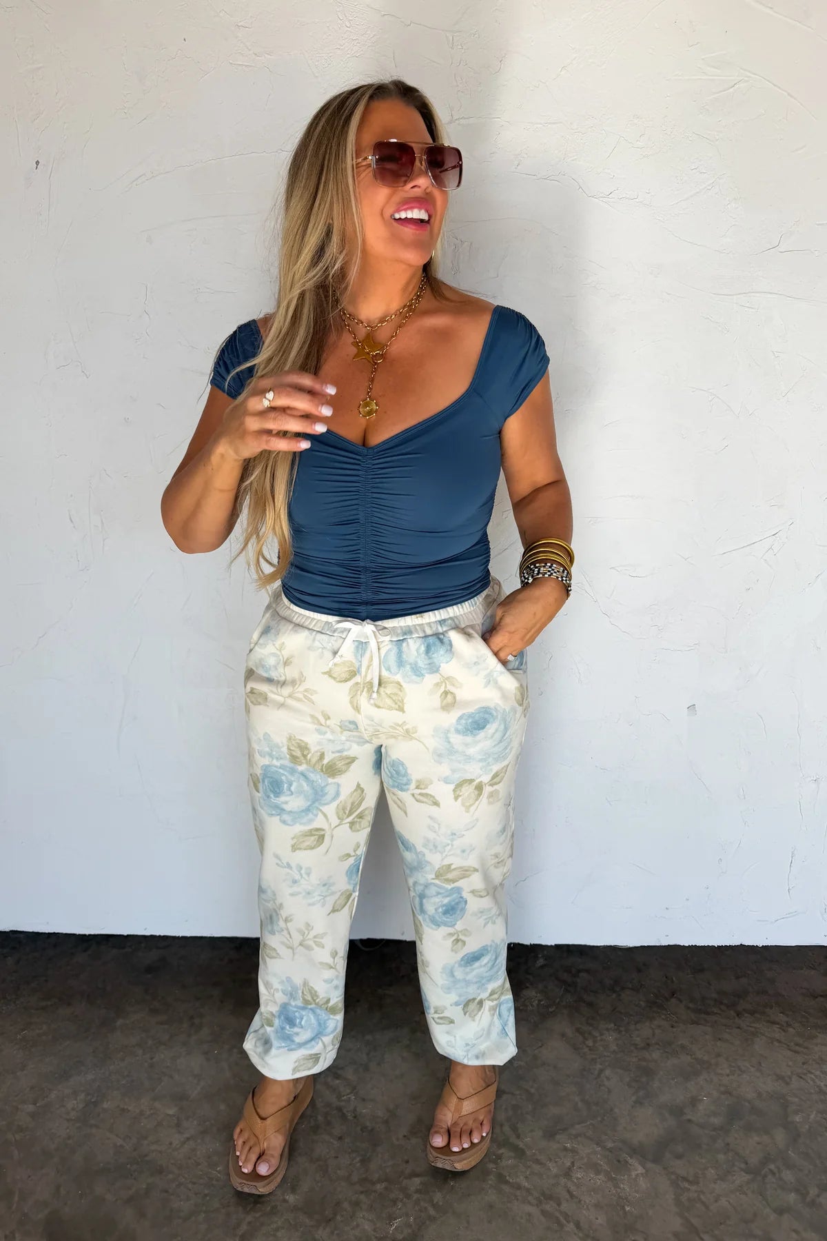 On the Go Cap-Sleeve Top PRE-ORDER