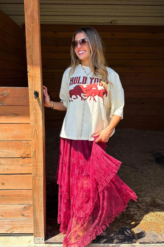 Hold Your Horses Graphic Tee