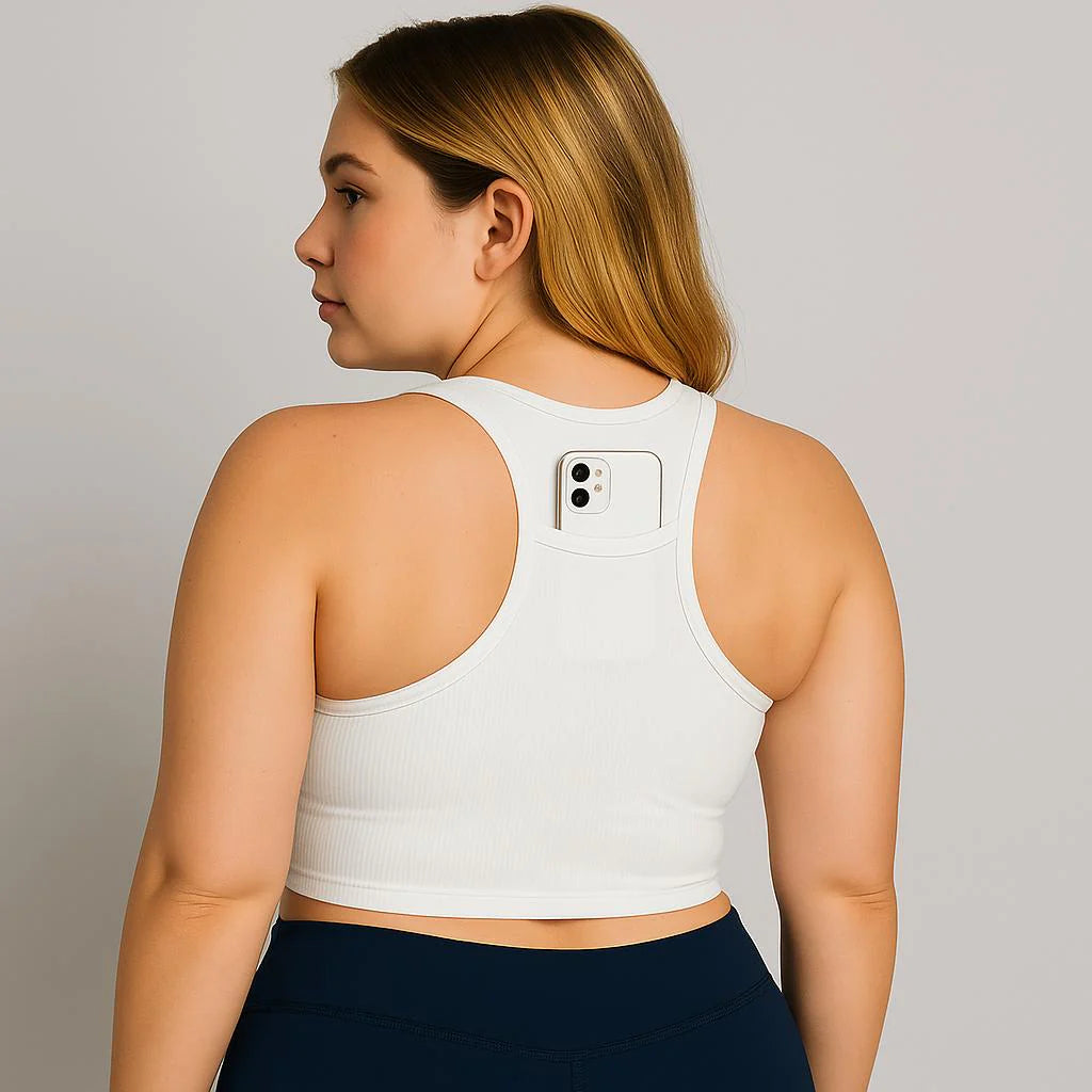Krystal Cropped Brami Tank