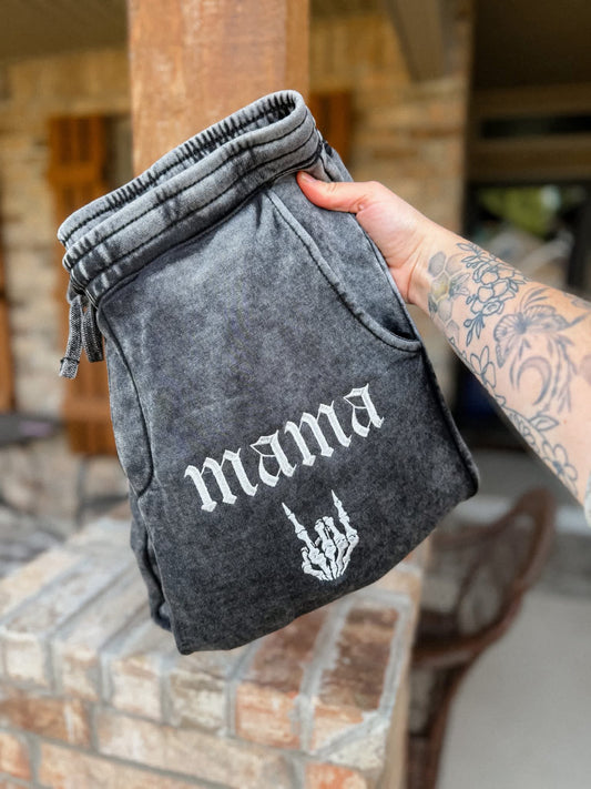 MAMA 🤟🏽 acid wash joggers